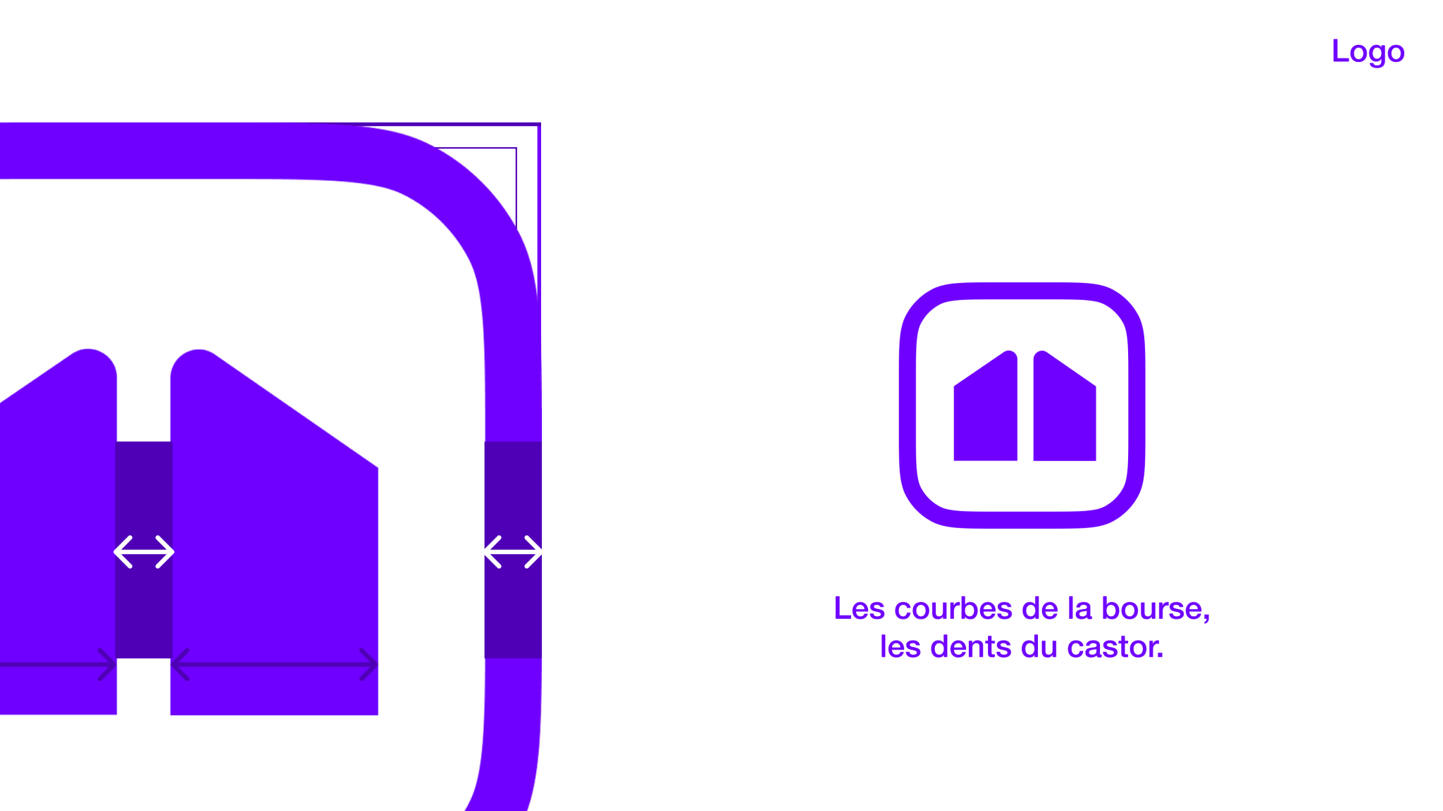 Aperçu de l'identité visuelle de la banque